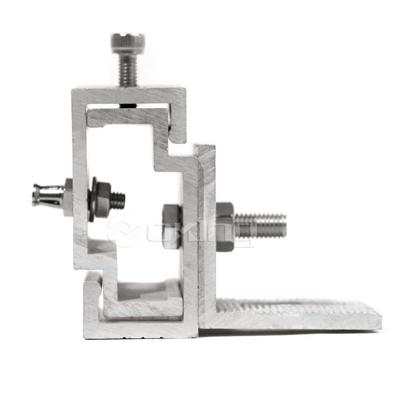 Alumiiniseos M & C -kiinnike kivilevyjen verhousjärjestelmälle